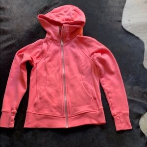 LULULEMON Scuba Hoodie, Pink, Sz 4